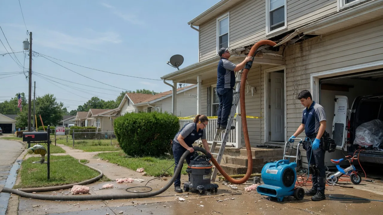 Water Damage Restoration in Half Way, MO near me